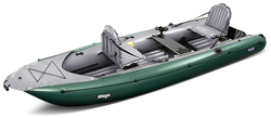 Gumotex Alfonso Inflatable 2 Person Sit In Fishing Kayak
