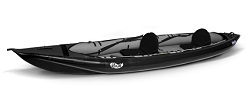Gumotex Rush 2 inflatable kayak, sit on top canoe