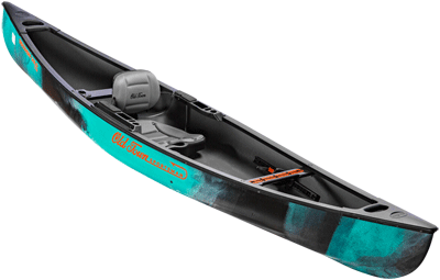 Old Town Discovery 119 Sportsman Solo Fishing Canoe in Photic