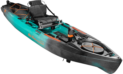 Old Town Sportsman PDL 120 Pedal Drive Kayak in Photic
