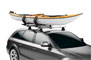 Thule Hullavator 898 with kayak loaded