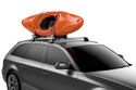Thule Hull-A-Port XT in solo kayak carrying mode