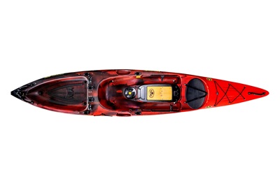 Viking Kayaks Profish 400 Fishing Kayak Red Black